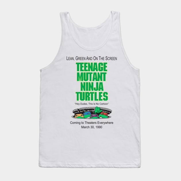 Vintage Turtles Tank Top by old_school_designs